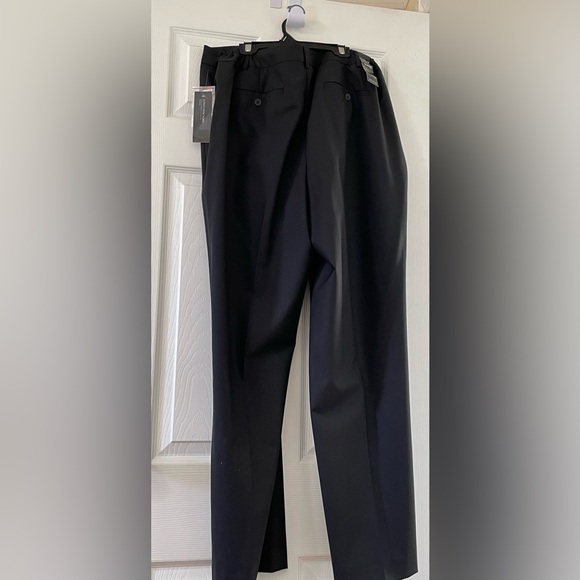 Jones New York Collection Platinum Classic Fit Dress Pants Navy - Picture 7 of 7